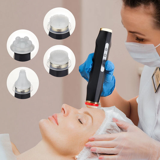 Oxygen Bubble Pen – Dispositivo Facial de Burbujas de Oxígeno CO2 con Terapia LED