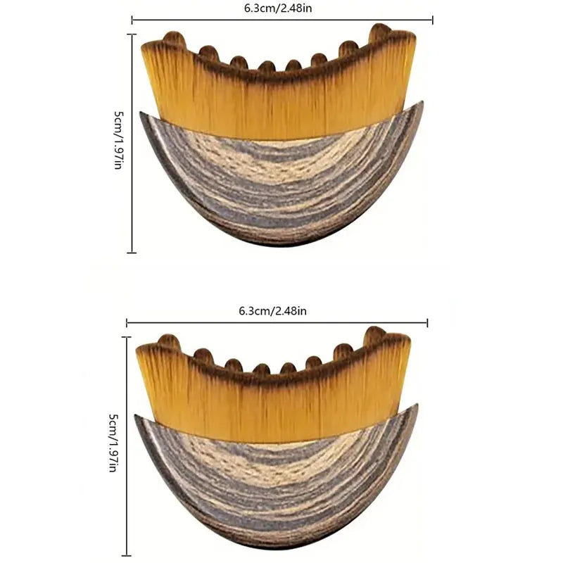 Cepillo Esculpidor Facial – Drenaje Linfático para Mentón y Mandíbula