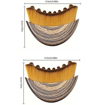 Cepillo Esculpidor Facial – Drenaje Linfático para Mentón y Mandíbula